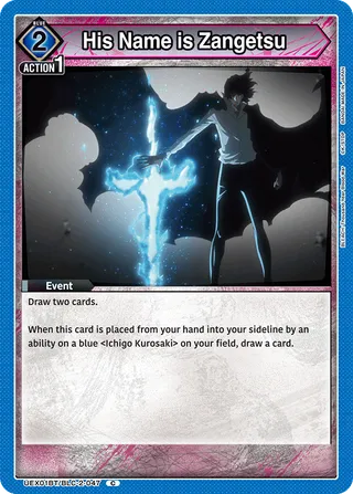 His Name is Zangetsu