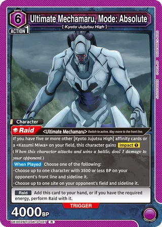 Ultimate Mechamaru, Mode: Absolute