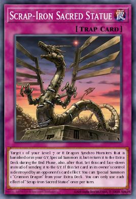 Scrap-Iron Sacred Statue
