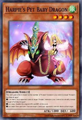 Harpie's Pet Baby Dragon