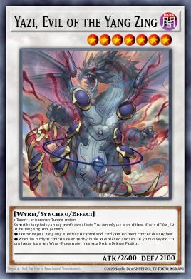 Yazi, Evil of the Yang Zing
