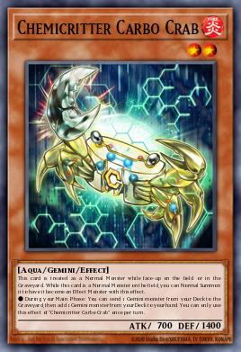 Chemicritter Carbo Crab