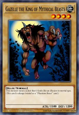 Gazelle the King of Mythical Beasts