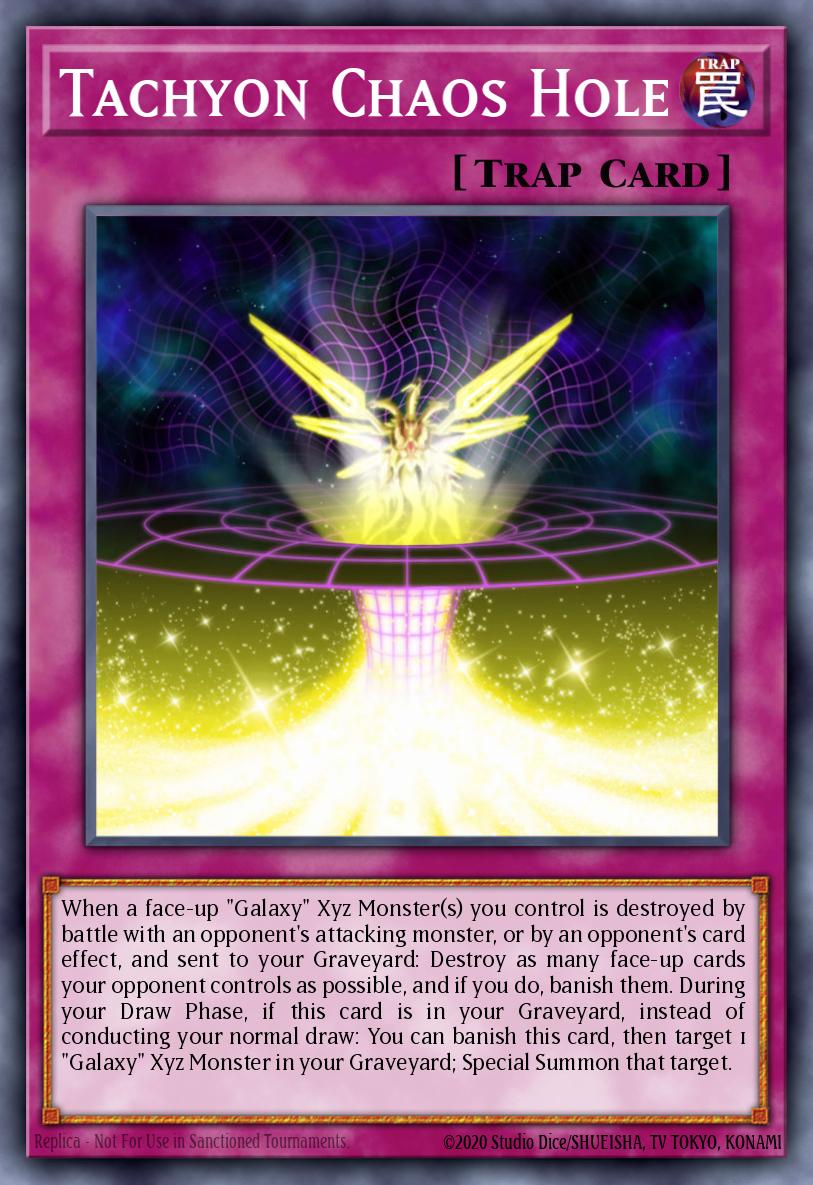 Tachyon Chaos Hole