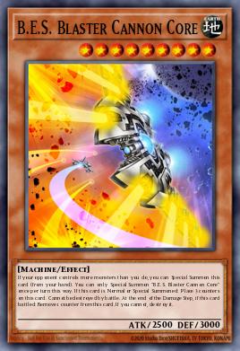 B.E.S. Blaster Cannon Core