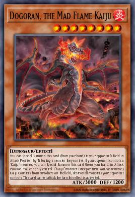Dogoran, the Mad Flame Kaiju