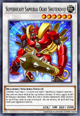 Superheavy Samurai Ogre Shutendoji